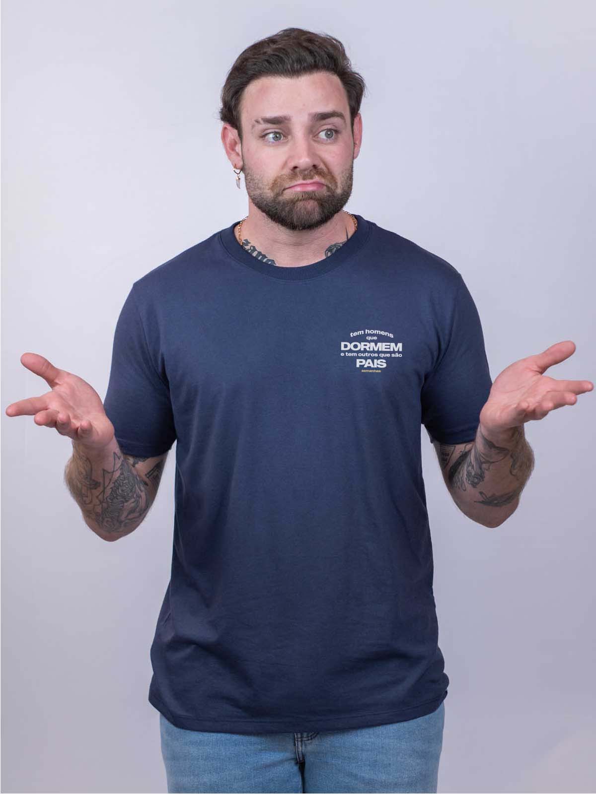Camiseta Pais Não Dormem Asmanhas