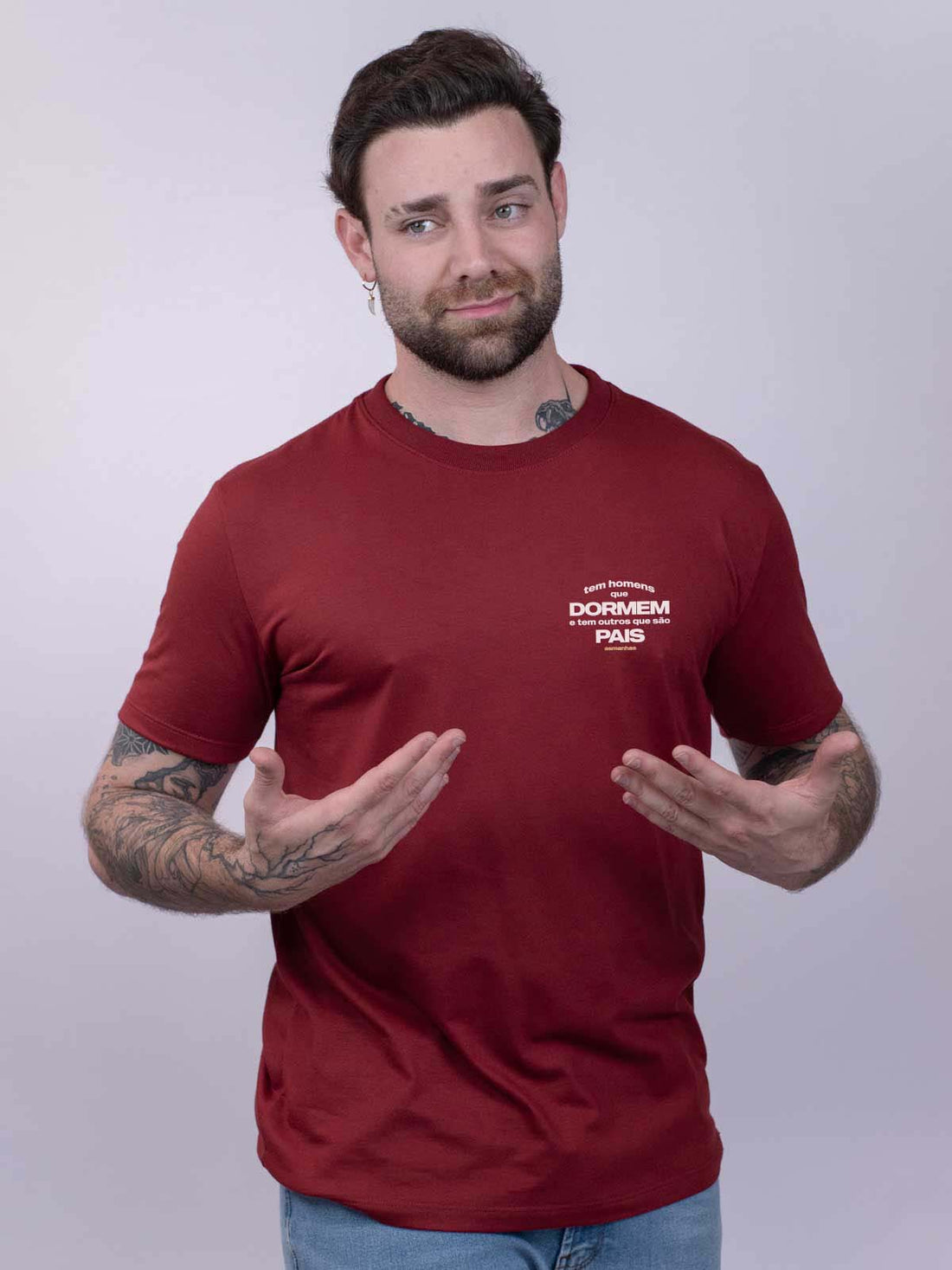 Camiseta Pais Não Dormem Asmanhas