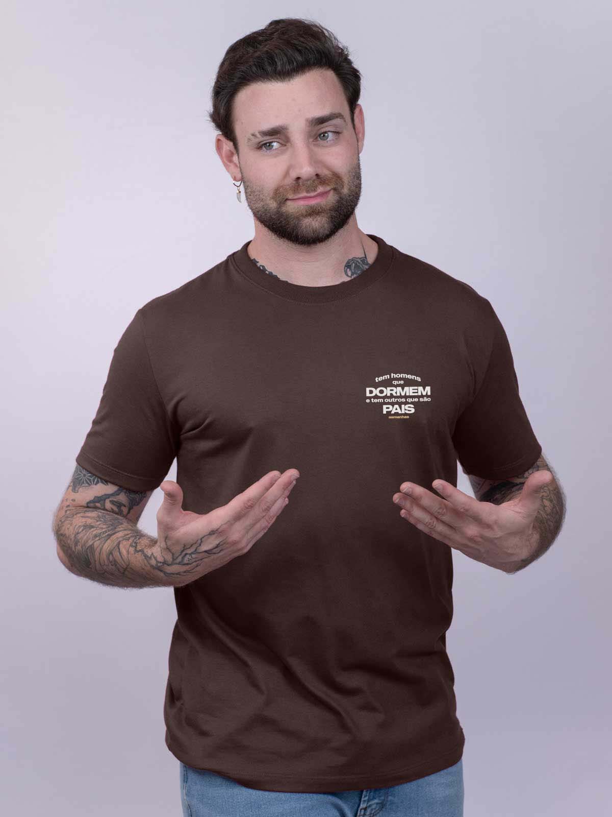 Camiseta Pais Não Dormem Asmanhas