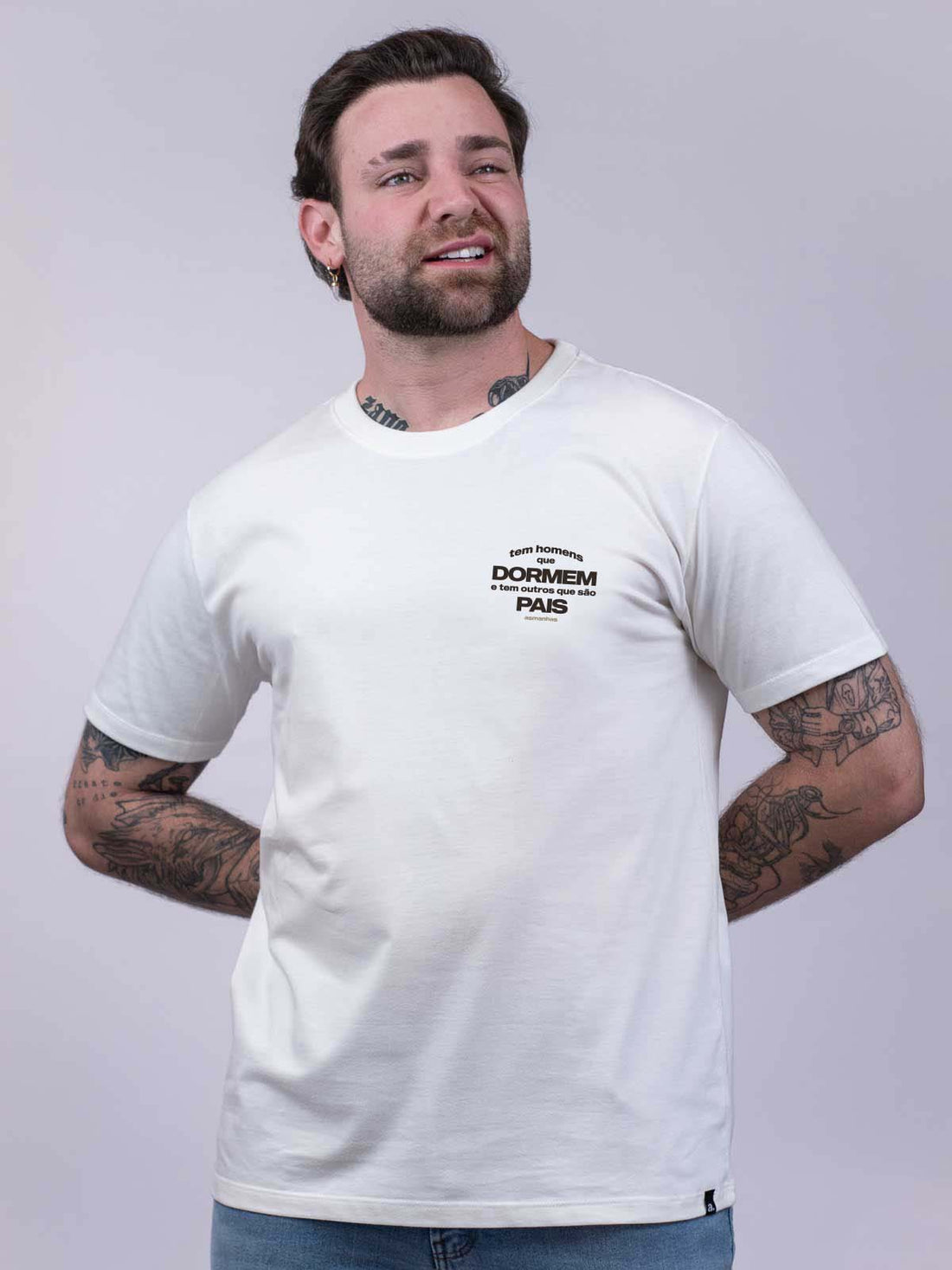 Camiseta Pais Não Dormem Asmanhas