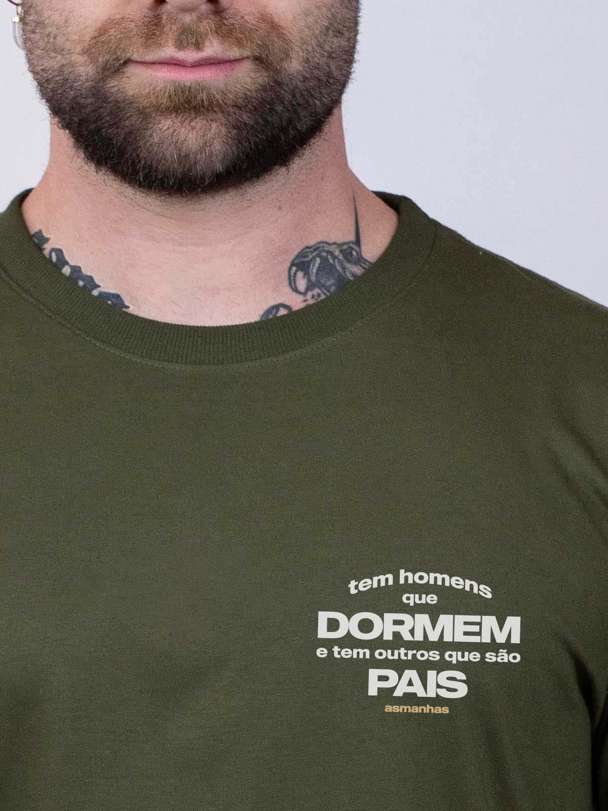 Camiseta Pais Não Dormem Asmanhas