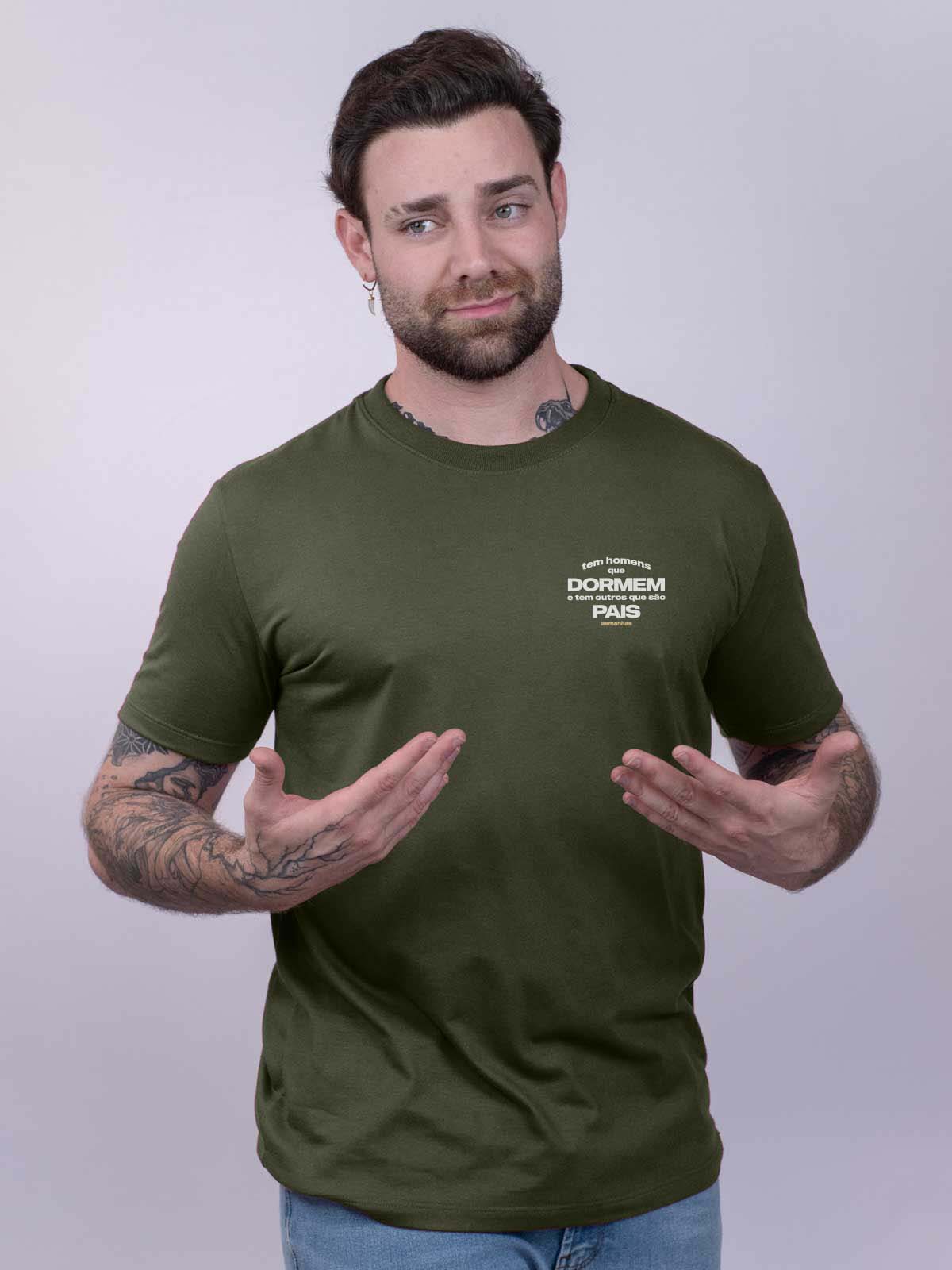 Camiseta Pais Não Dormem Asmanhas