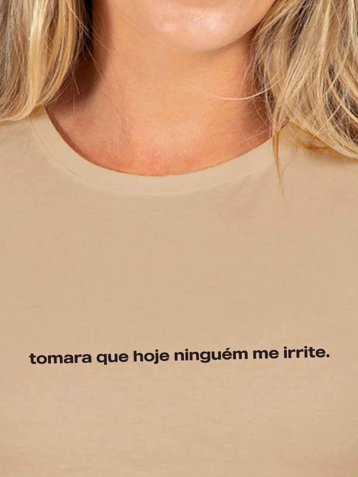 Camiseta Feminina Tomara que Hoje Asmanhas