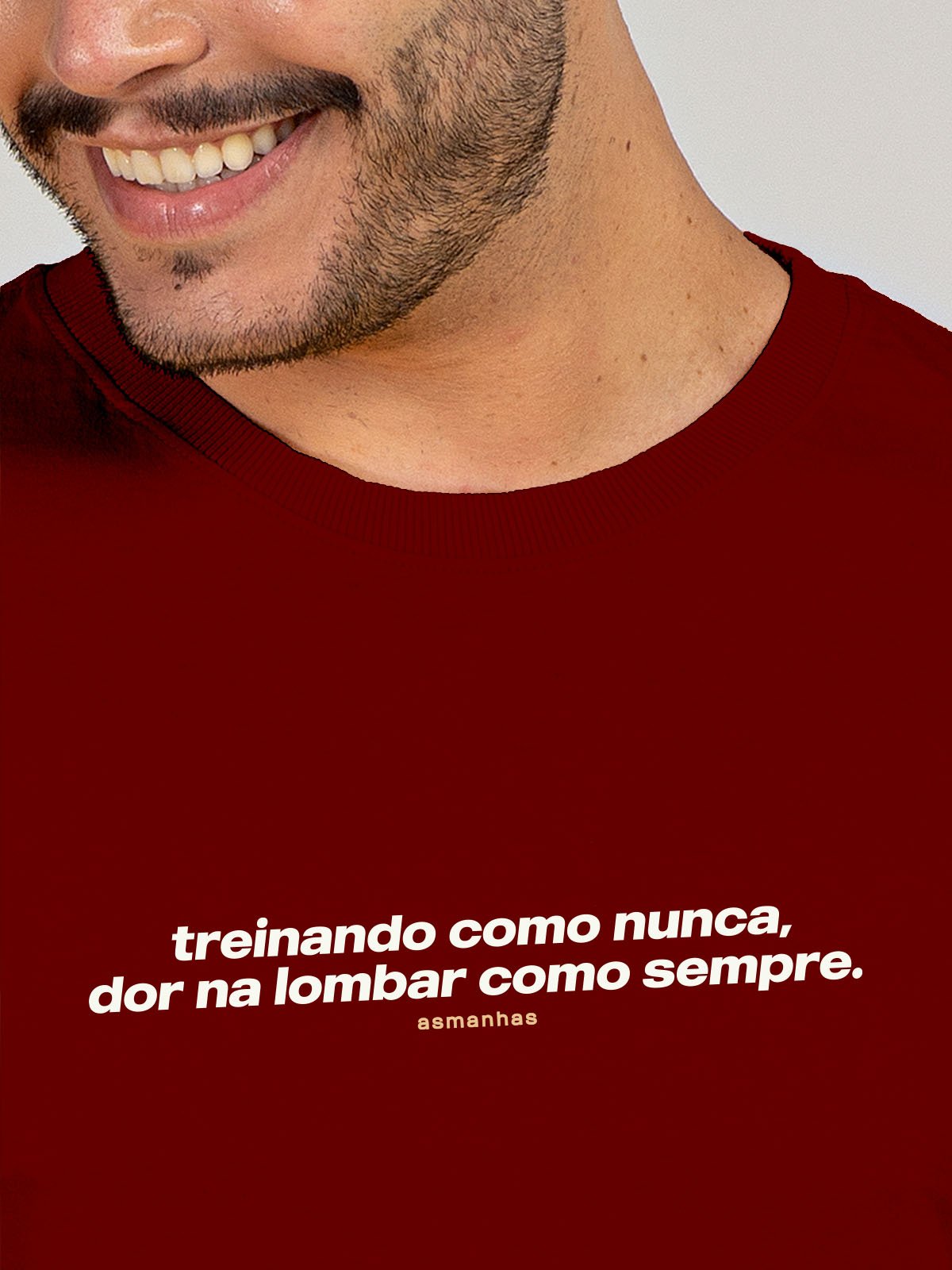 Camiseta Dor na Lombar Asmanhas