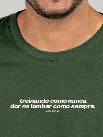 Camiseta Dor na Lombar Asmanhas