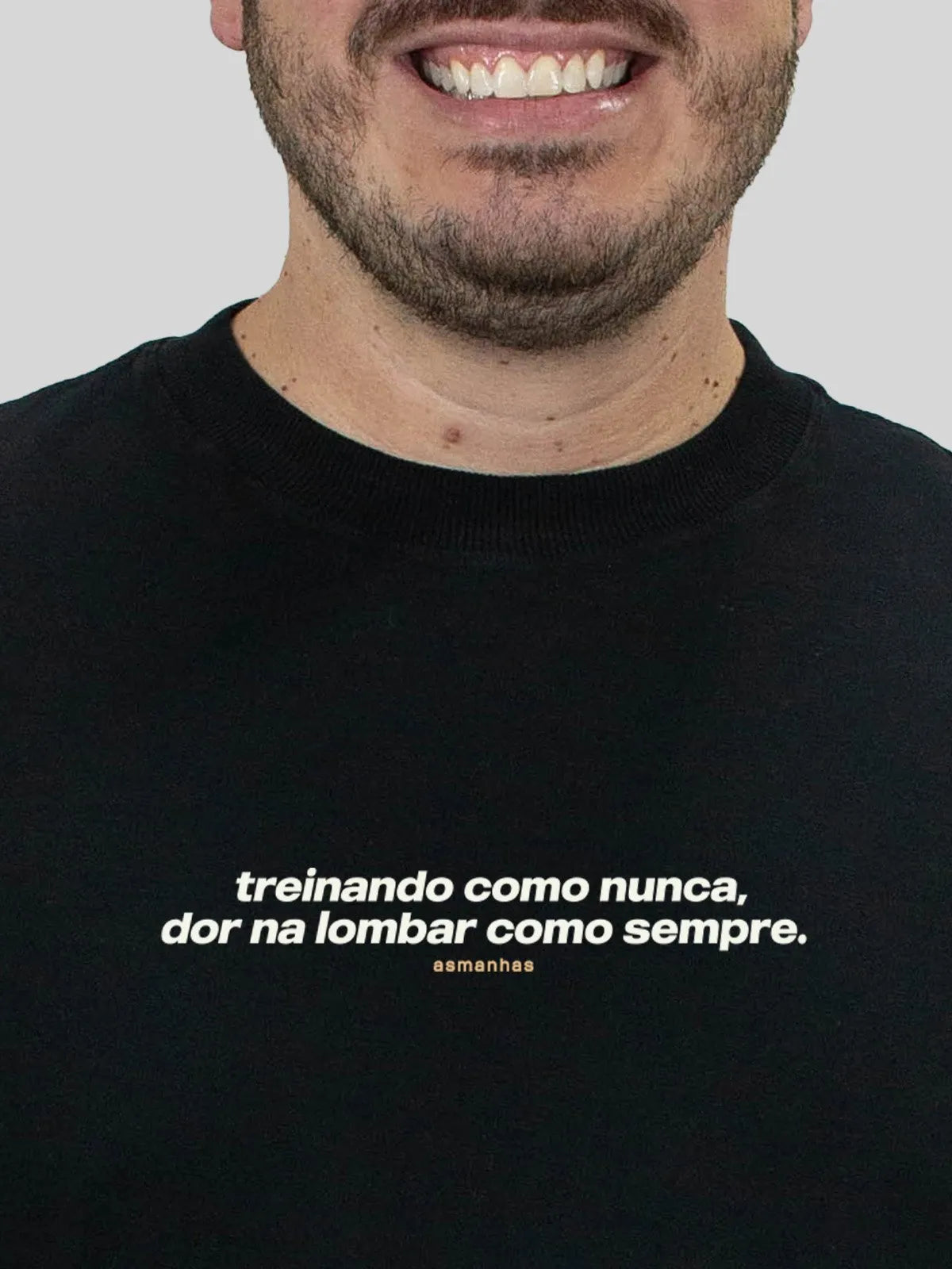 Camiseta Oversized Dor na Lombar Asmanhas