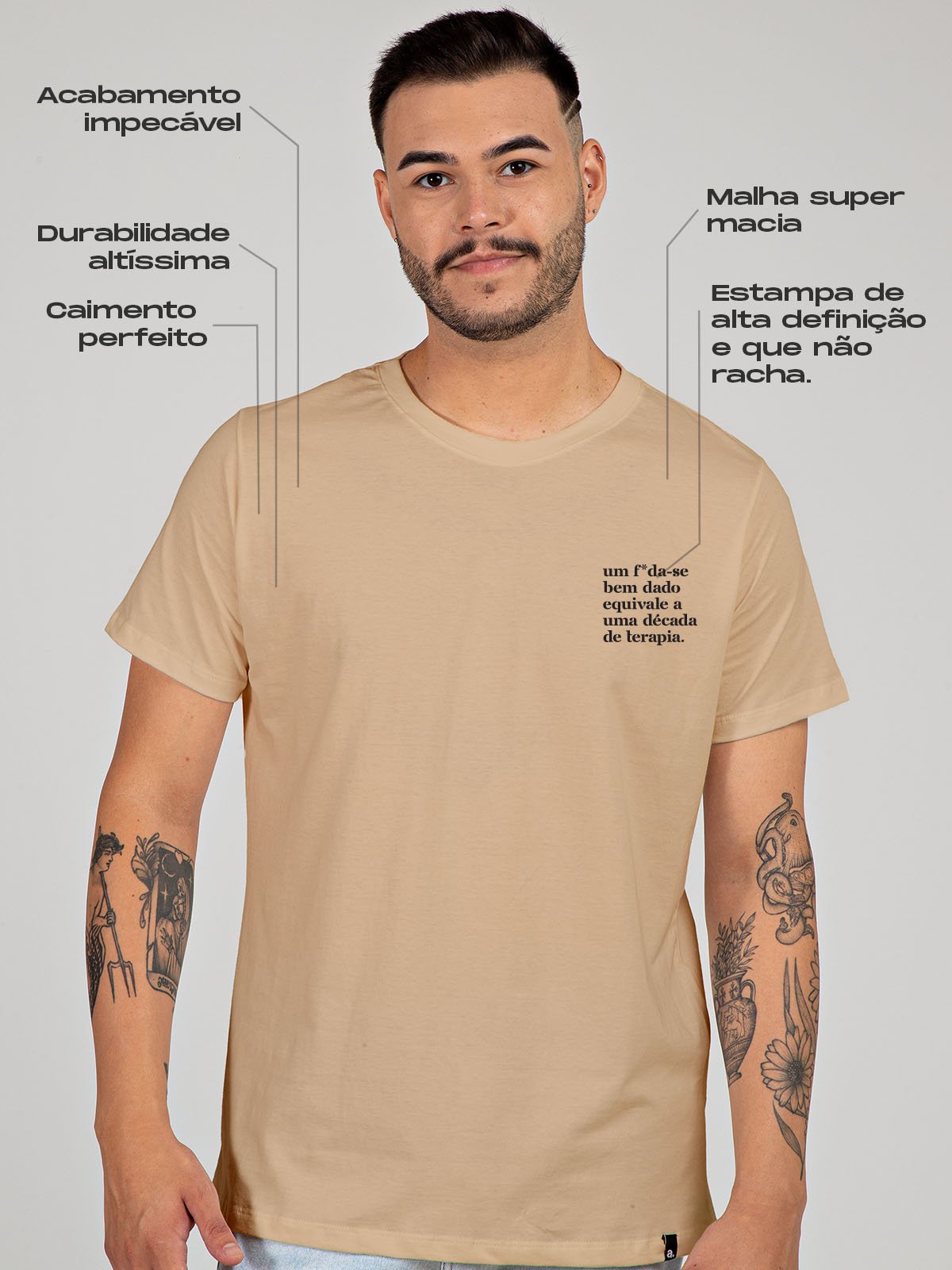 Camiseta Década de Terapia Asmanhas