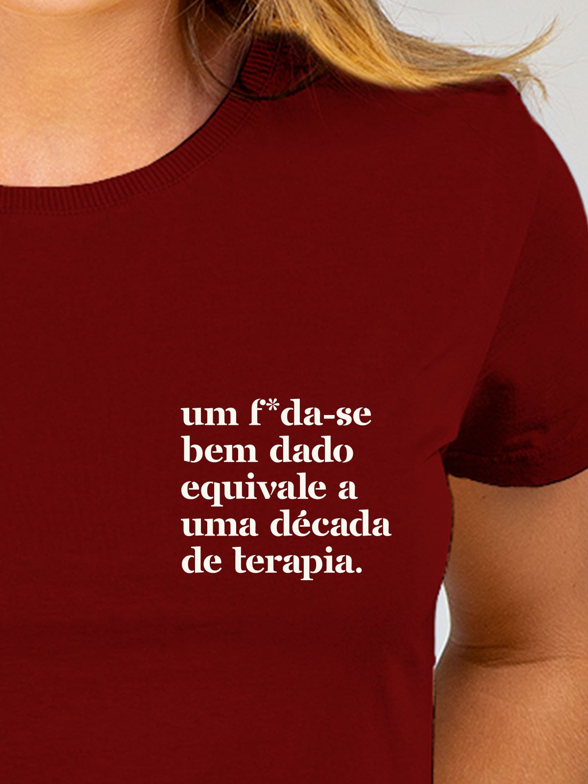 Camiseta Feminina Década de Terapia Asmanhas