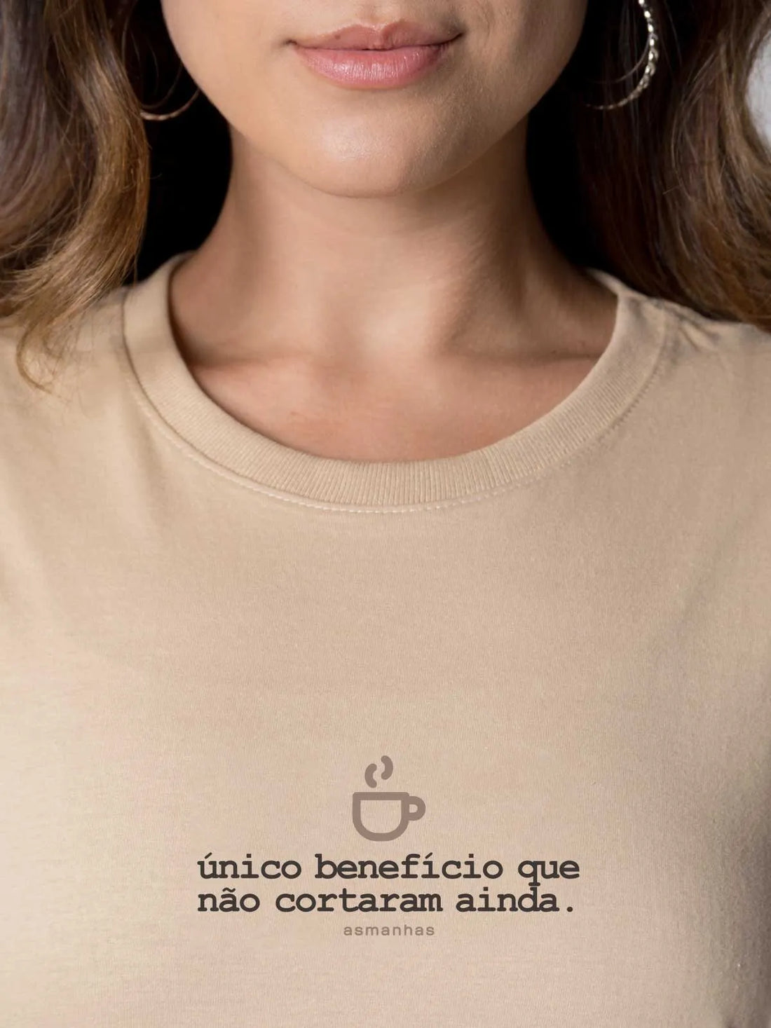 Camiseta Feminina Único Benefício Asmanhas