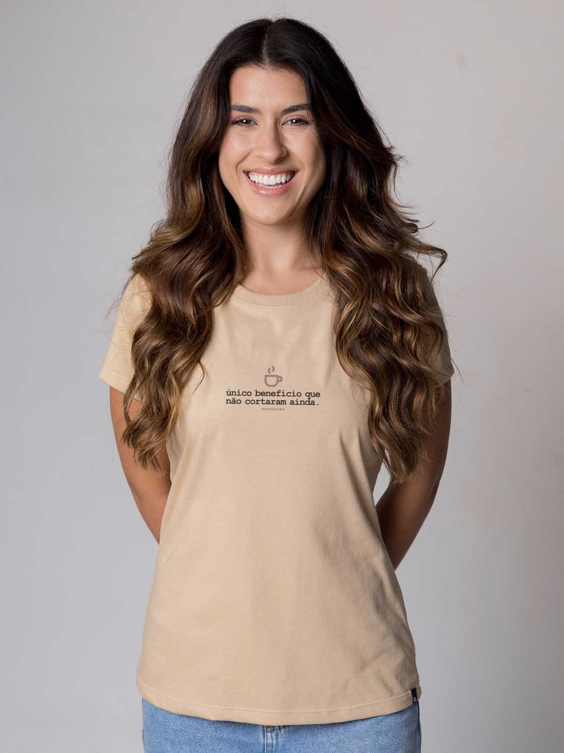 Camiseta Feminina Único Benefício Asmanhas