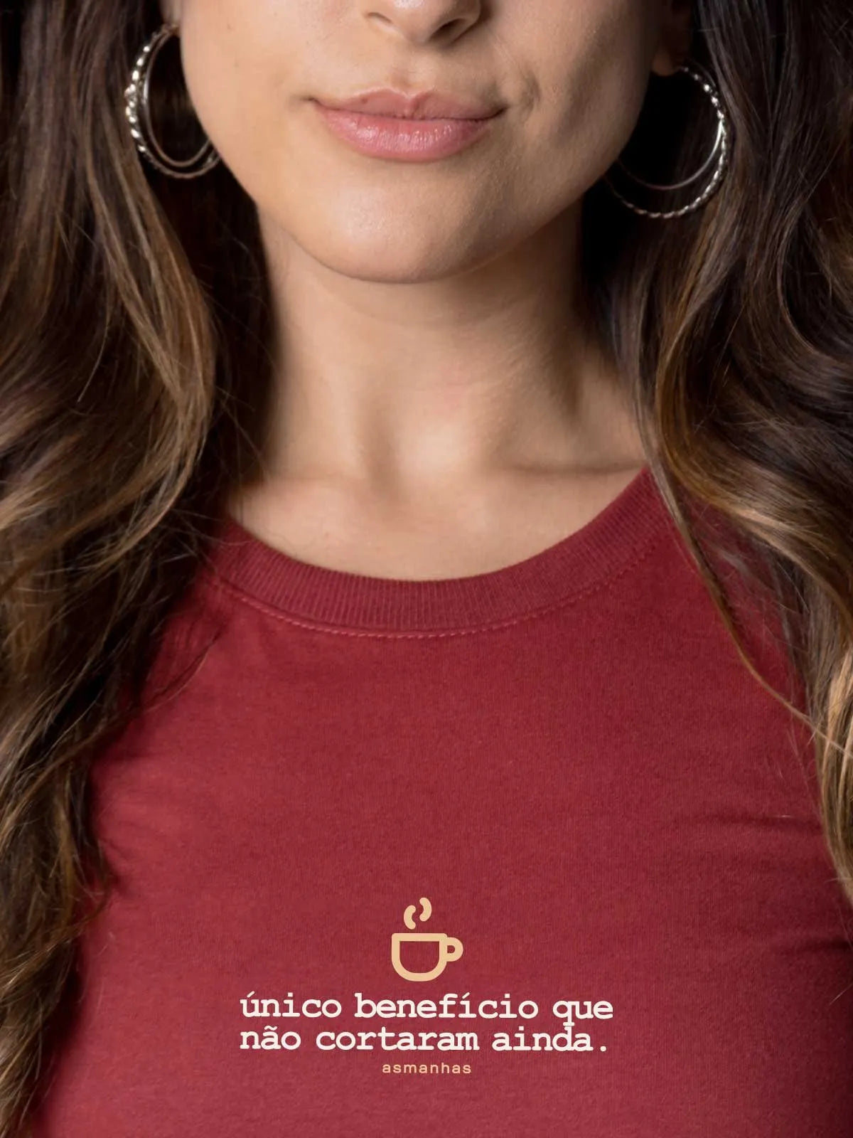 Camiseta Feminina Único Benefício Asmanhas