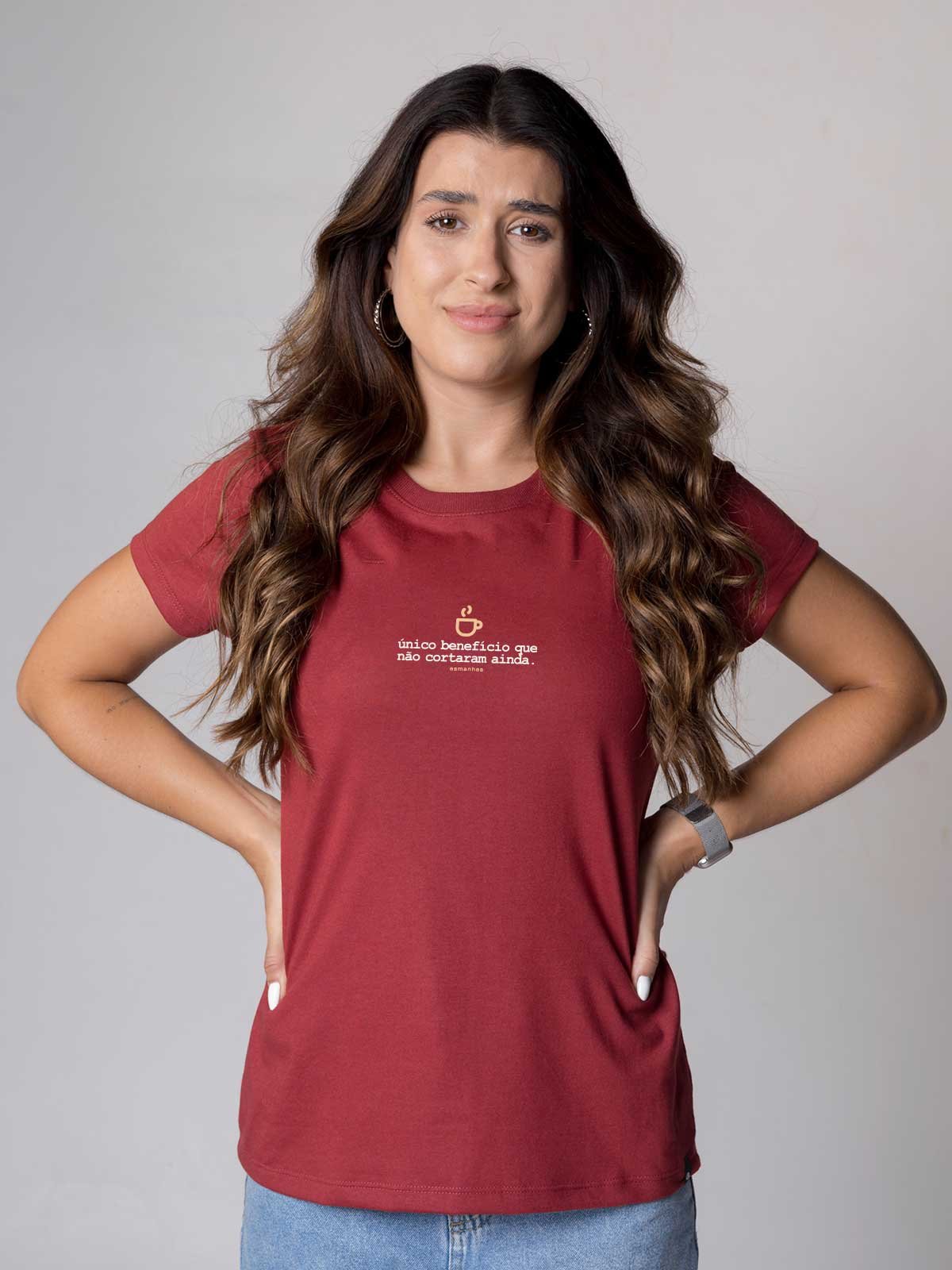 Camiseta Feminina Único Benefício Asmanhas