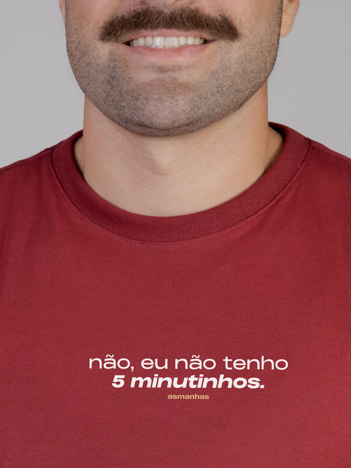 Camiseta Cinco Minutinhos Asmanhas