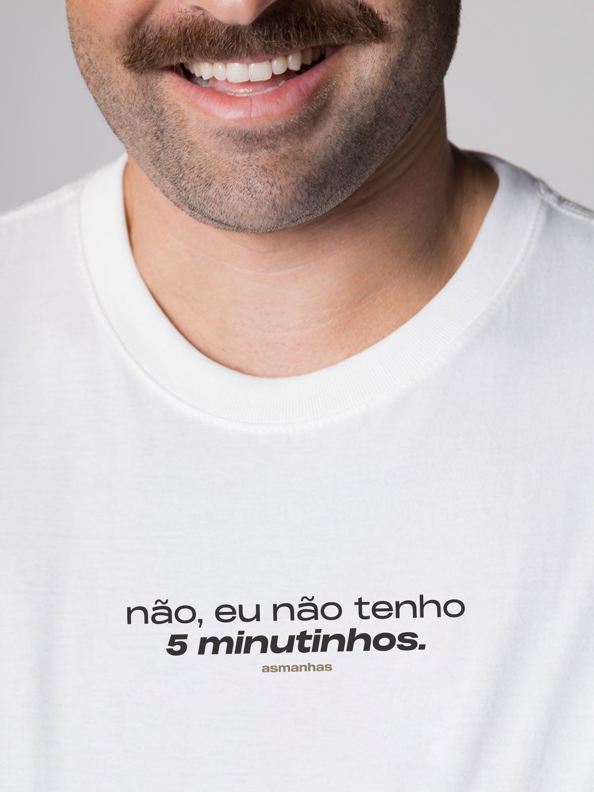 Camiseta Cinco Minutinhos Asmanhas