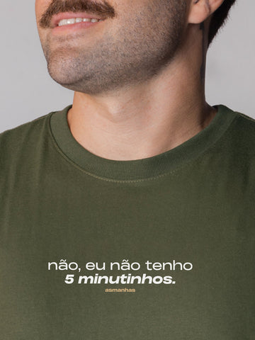 Camiseta Cinco Minutinhos Asmanhas