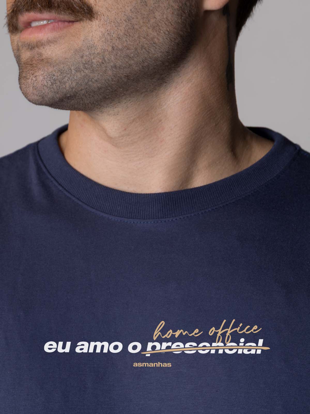 Camiseta Eu Amo o Presencial Asmanhas