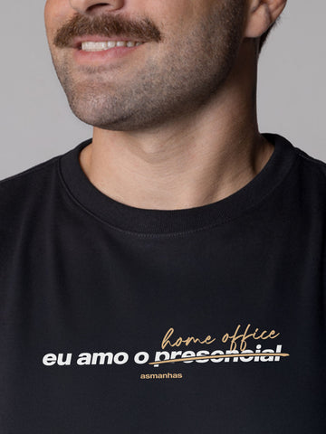 Camiseta Eu Amo o Presencial Asmanhas
