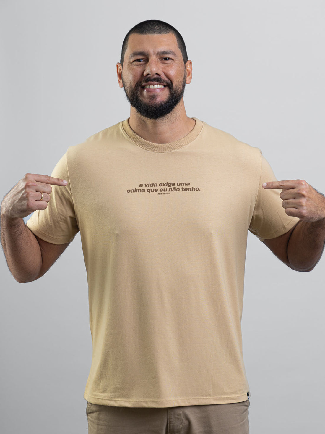 Camiseta Calma Que Eu Não Tenho Asmanhas