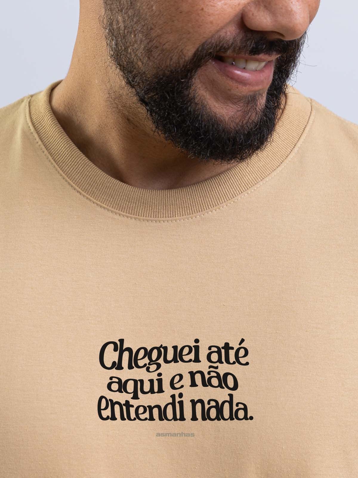 Camiseta Não Entendi Nada Asmanhas