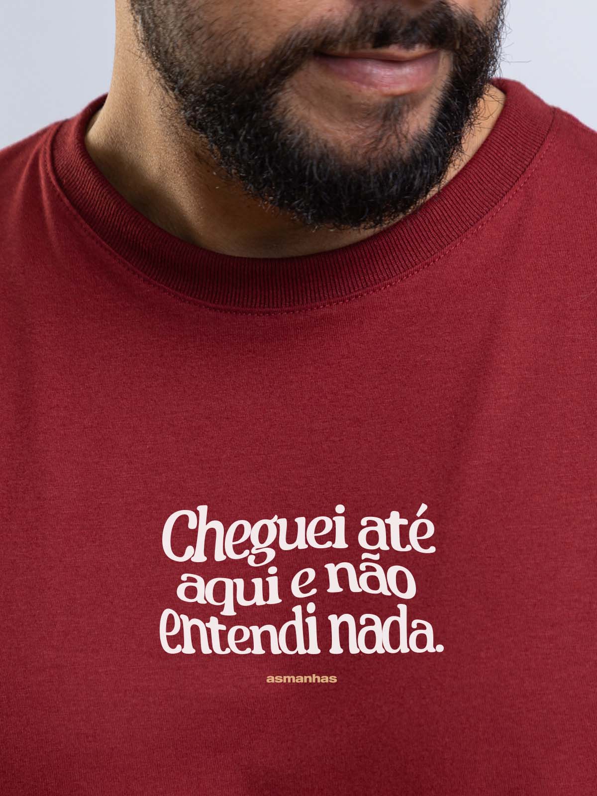 Camiseta Não Entendi Nada Asmanhas