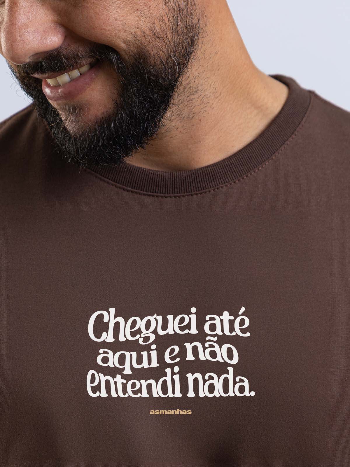 Camiseta Não Entendi Nada Asmanhas