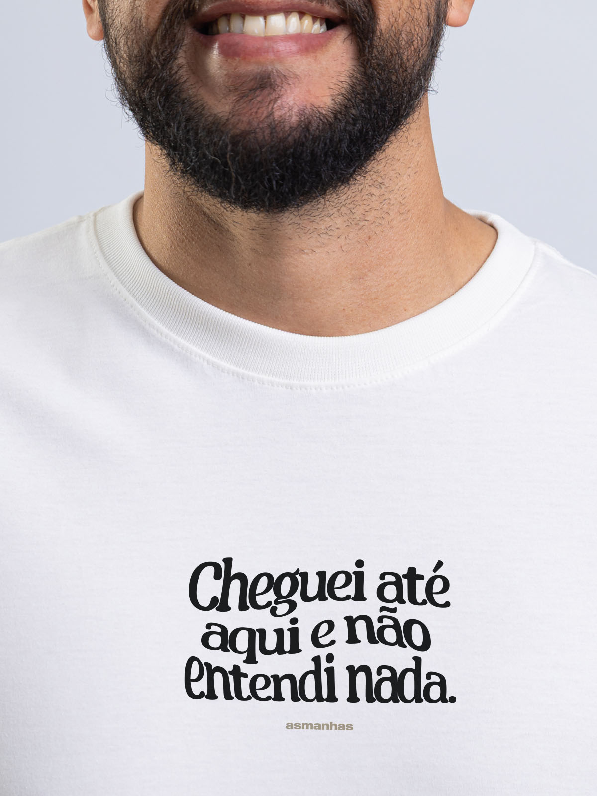 Camiseta Não Entendi Nada Asmanhas