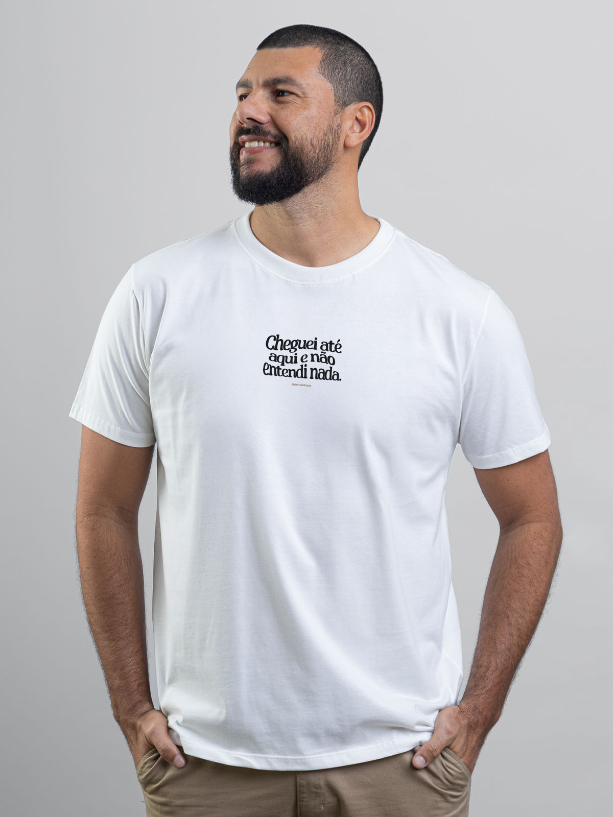 Camiseta Não Entendi Nada Asmanhas