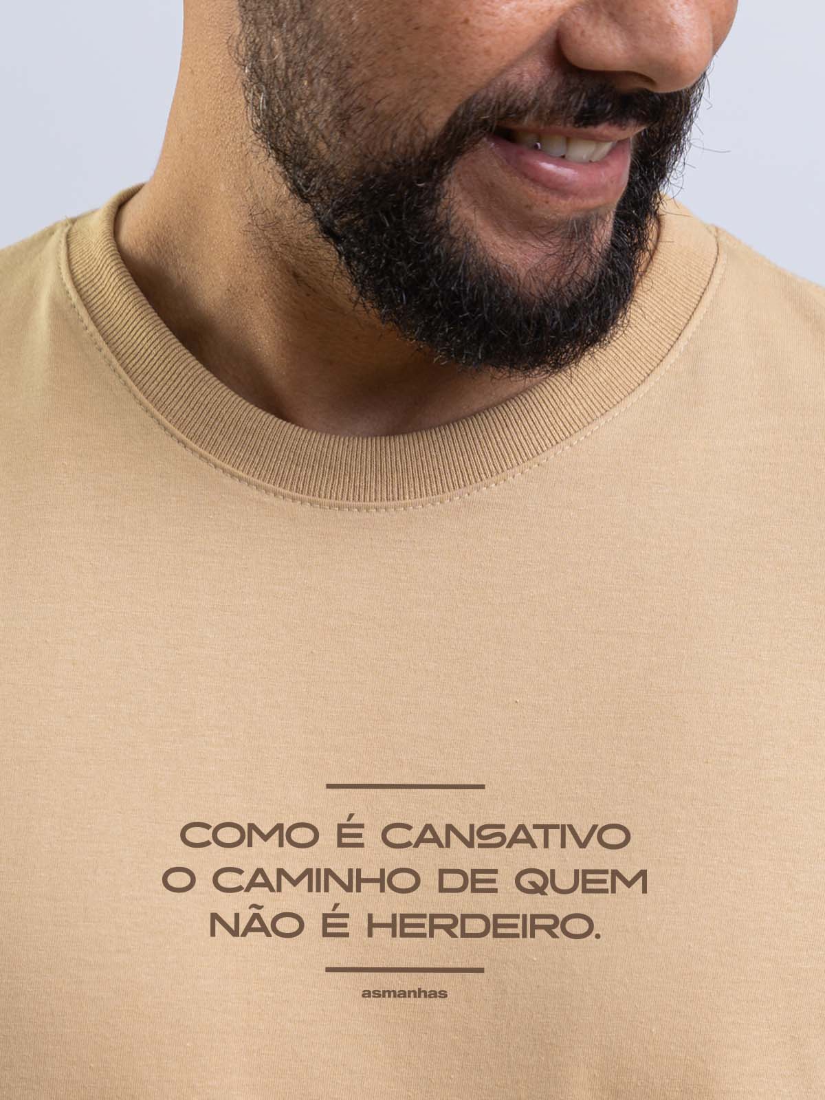 Camiseta Quem Não é Herdeiro Asmanhas