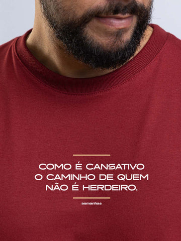 Camiseta Quem Não é Herdeiro Asmanhas