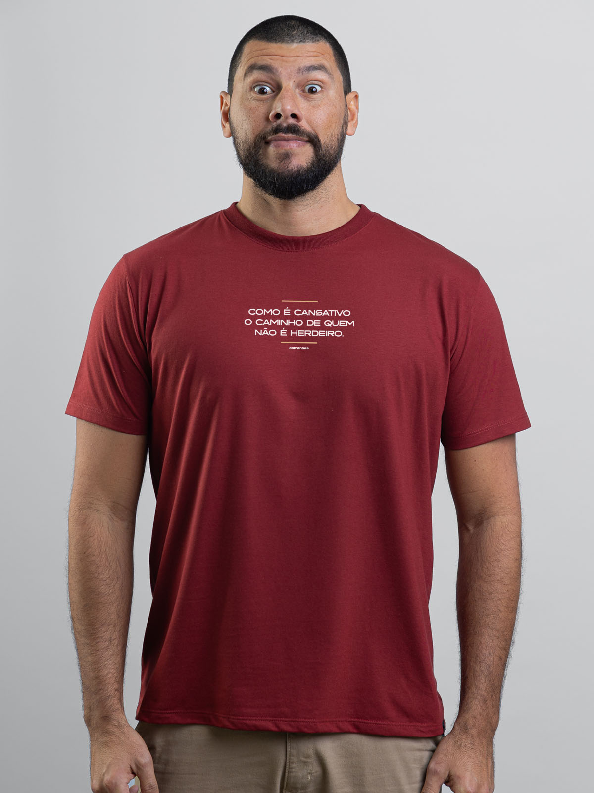 Camiseta Quem Não é Herdeiro Asmanhas
