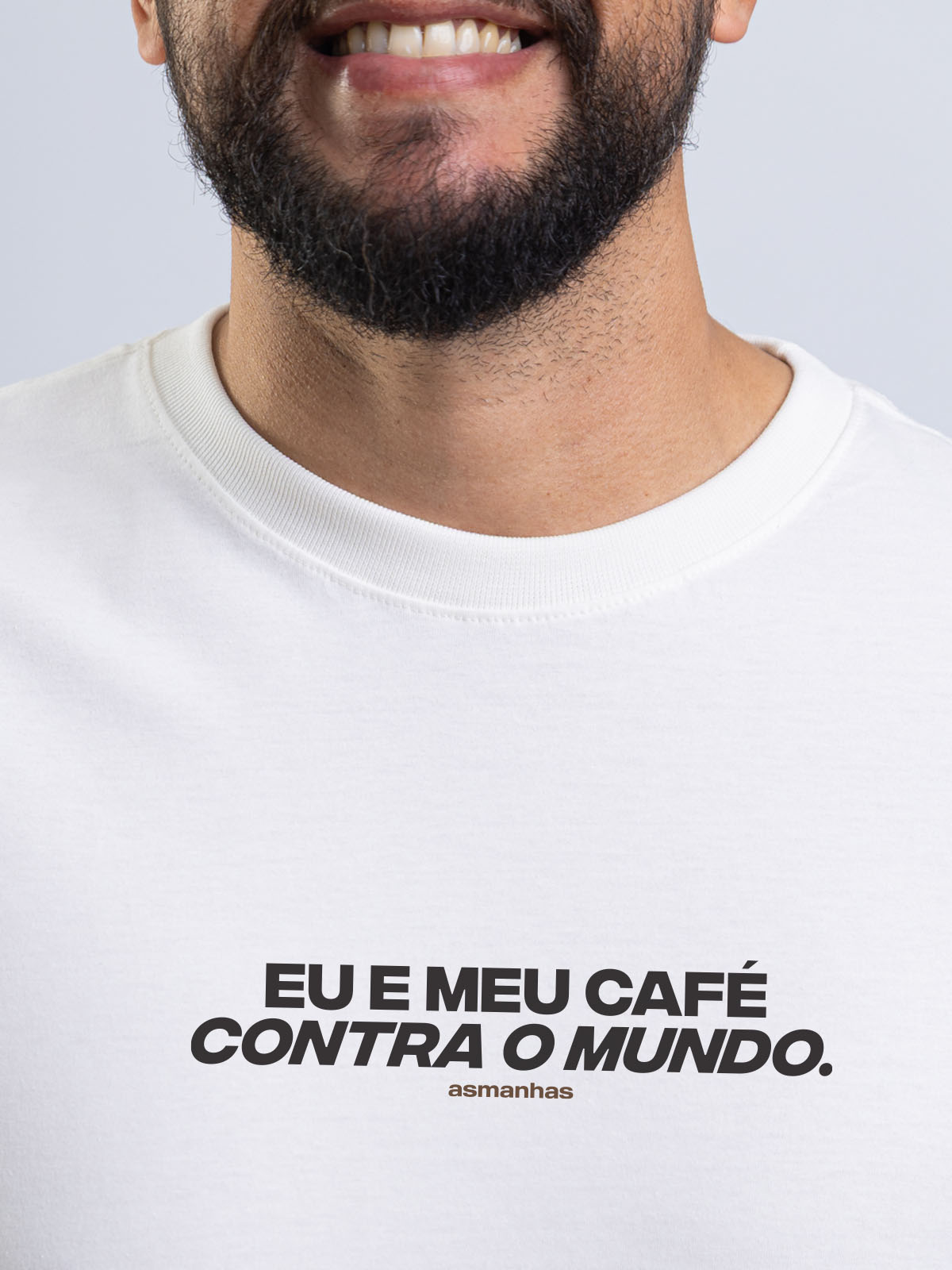 Camiseta Eu e Meu Café Asmanhas