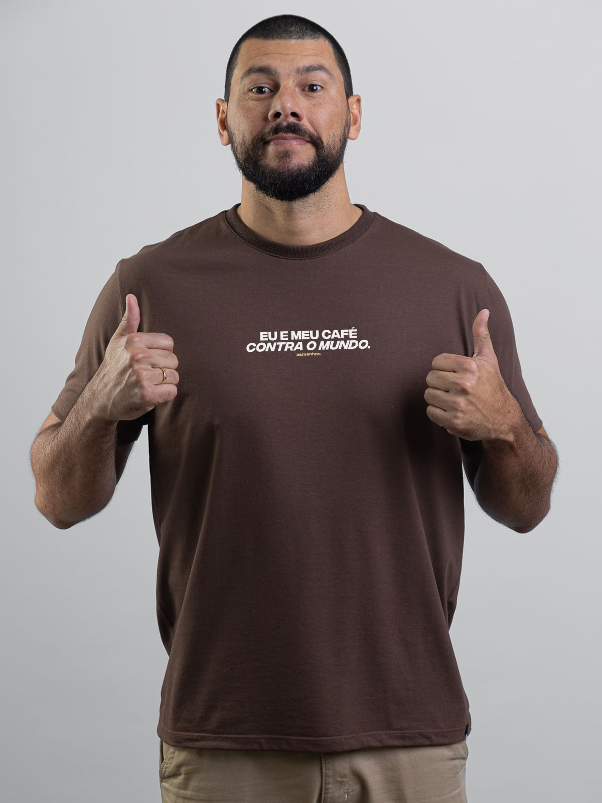 Camiseta Eu e Meu Café Asmanhas