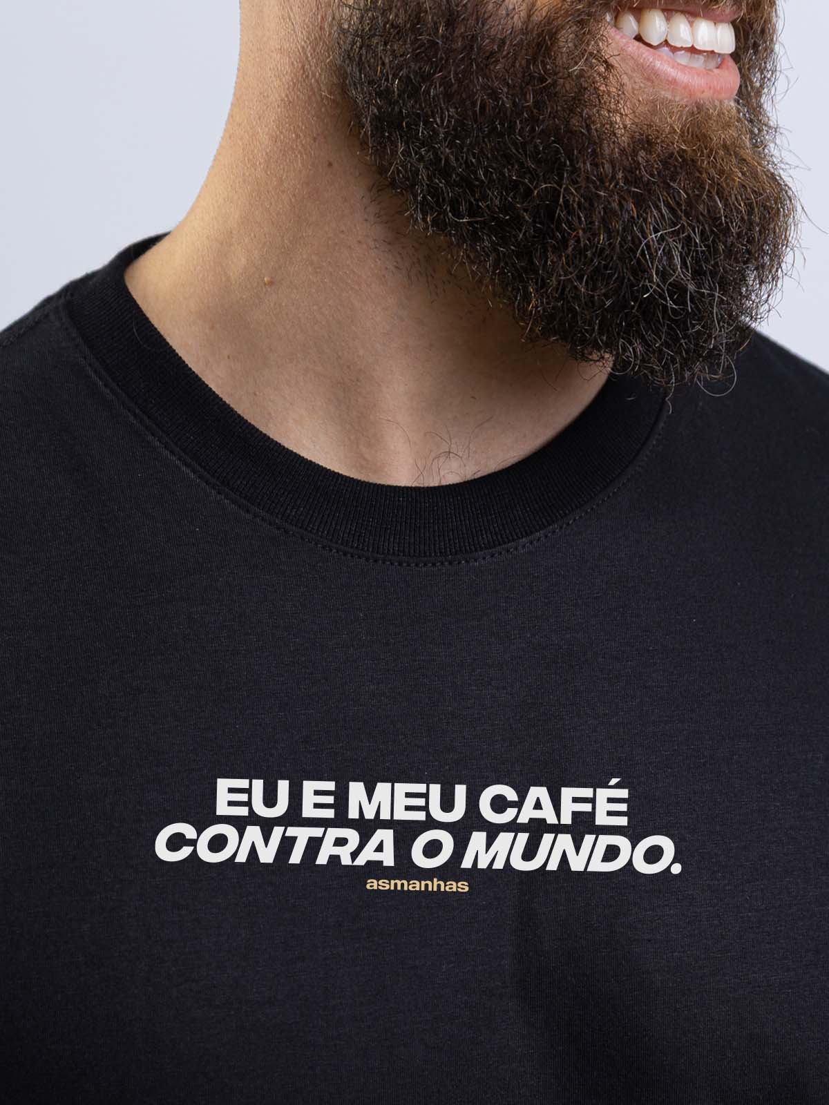 Camiseta Eu e Meu Café Asmanhas