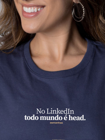 Camiseta Feminina Todo Mundo é Head Asmanhas