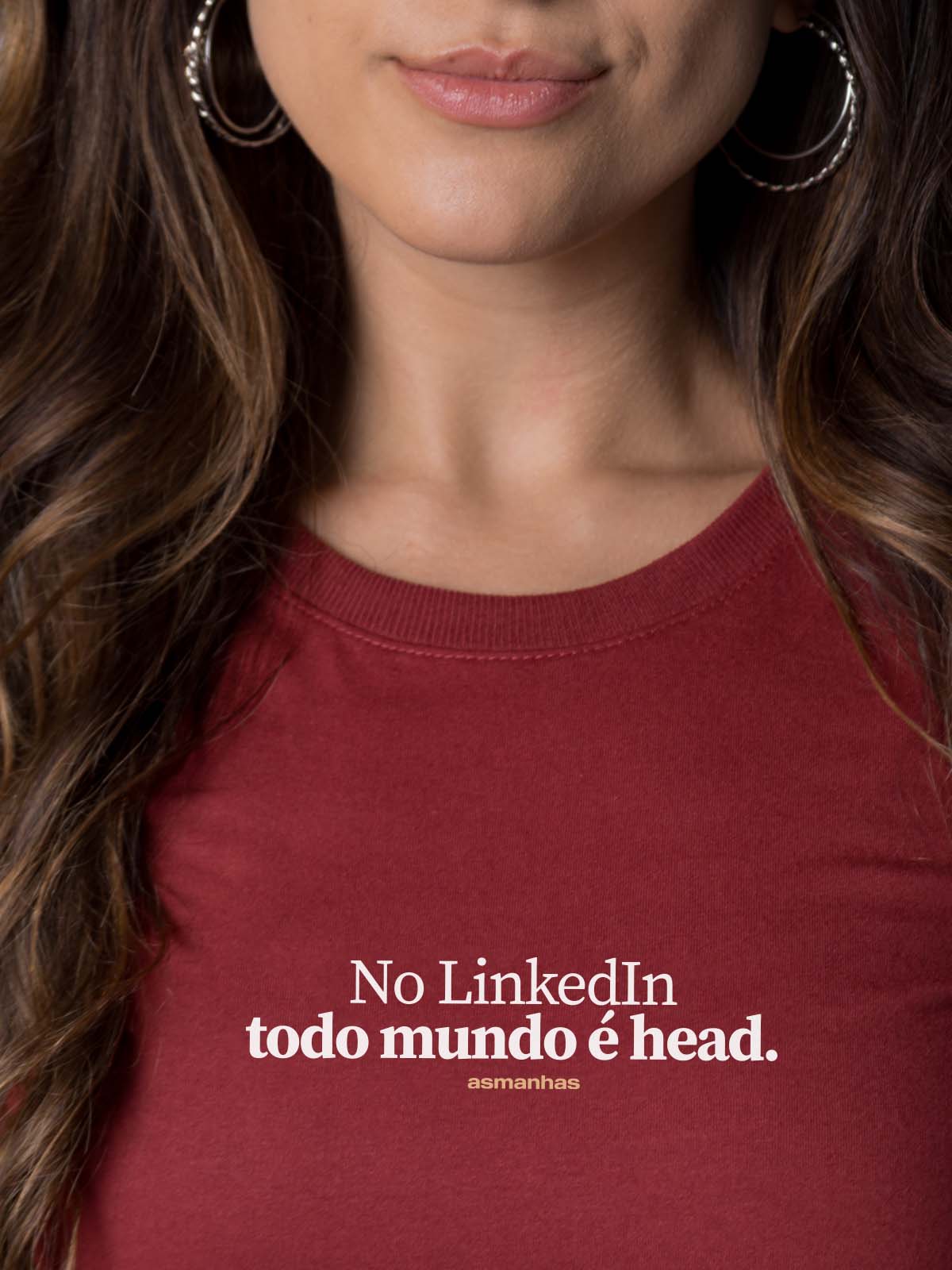 Camiseta Feminina Todo Mundo é Head Asmanhas