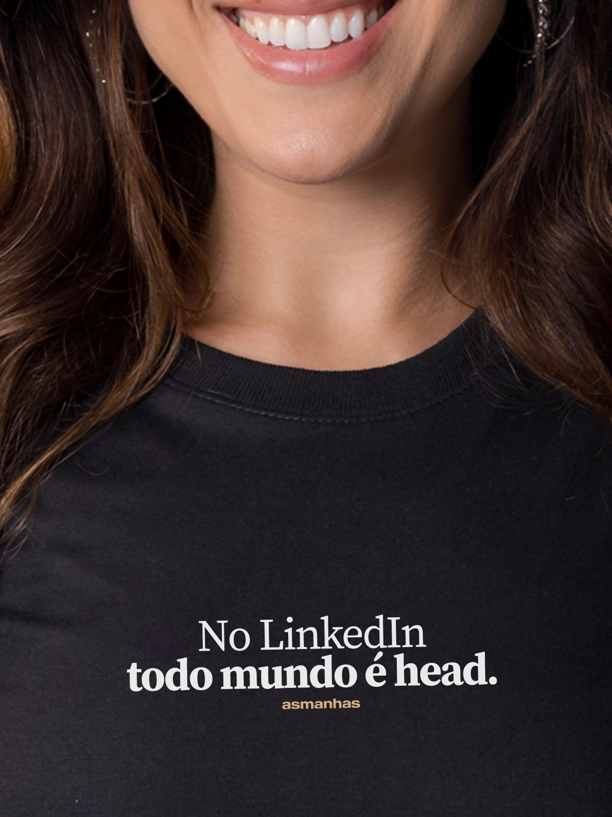 Camiseta Feminina Todo Mundo é Head Asmanhas