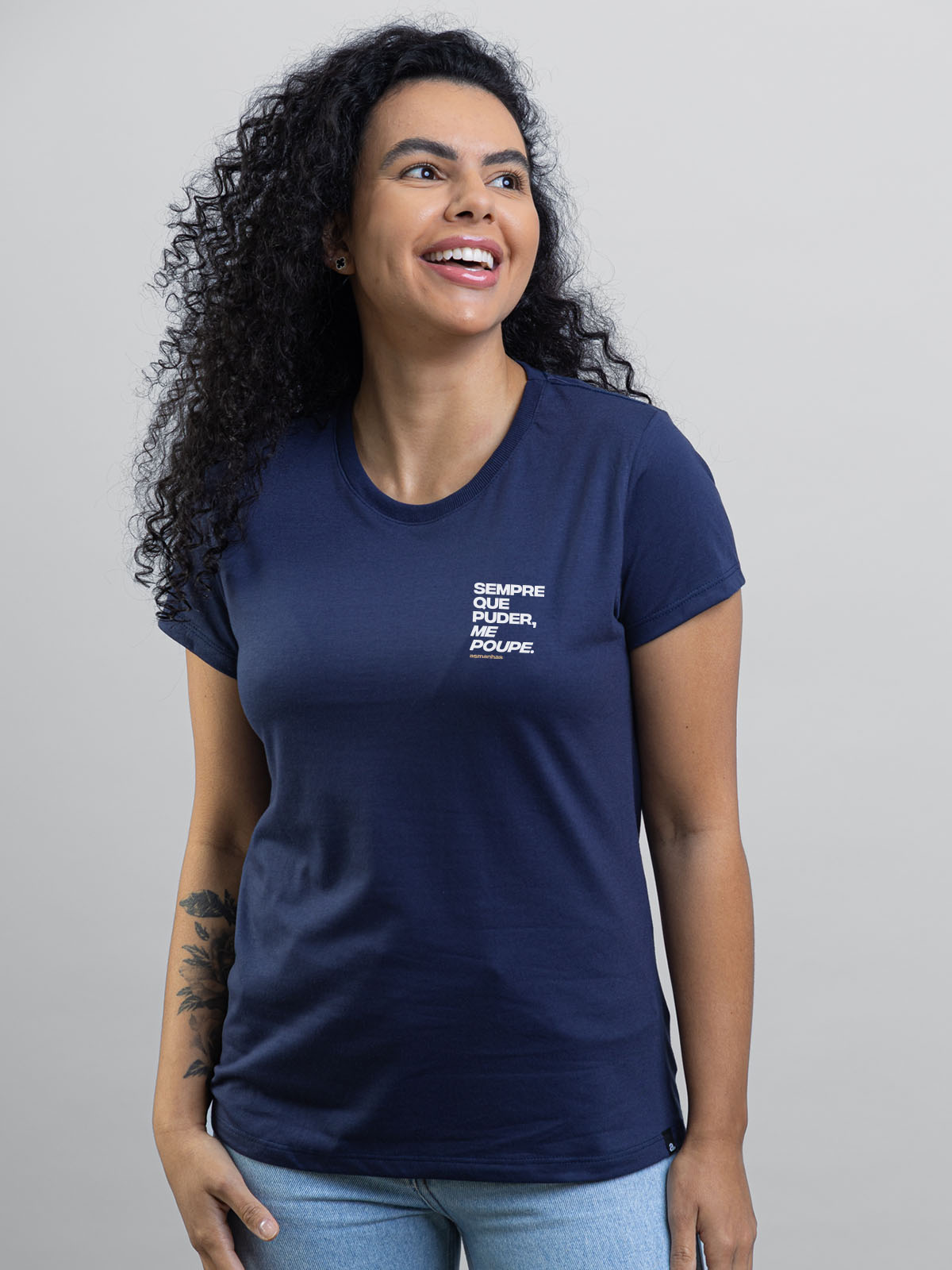 Camiseta Feminina Me Poupe Asmanhas