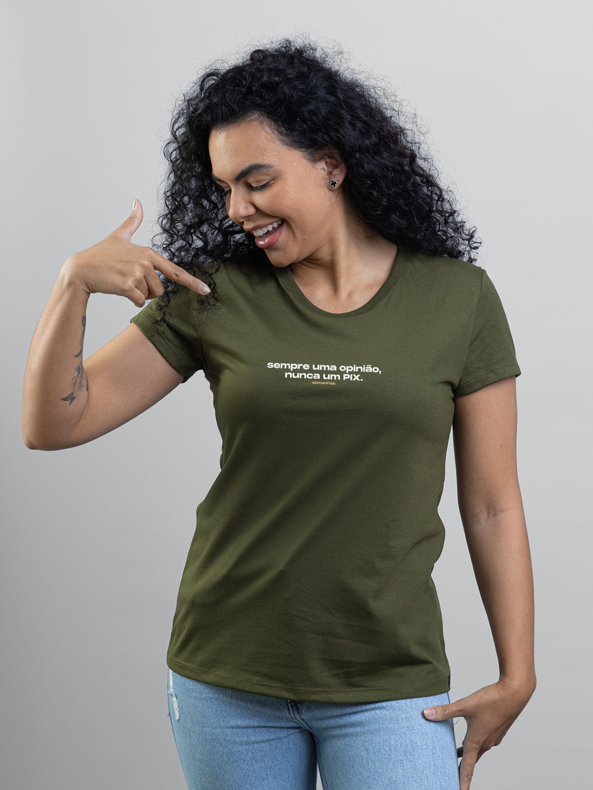Camiseta Feminina Nunca Um Pix Asmanhas