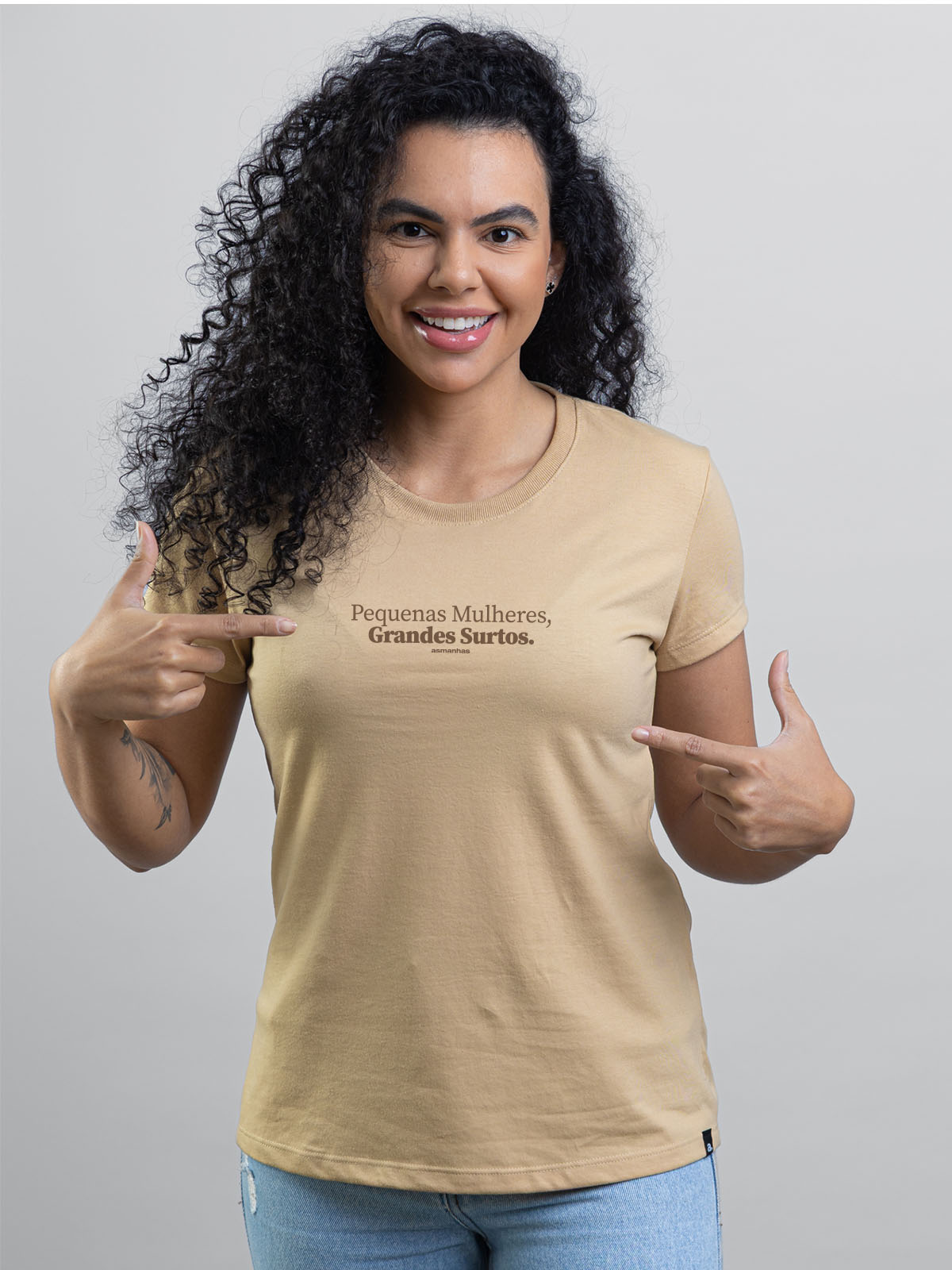 Camiseta Feminina Pequenas Mulheres Asmanhas