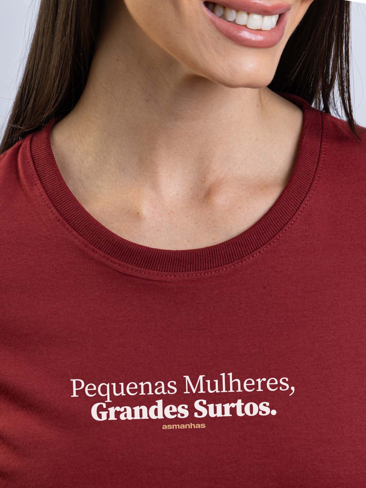 Camiseta Feminina Pequenas Mulheres Asmanhas