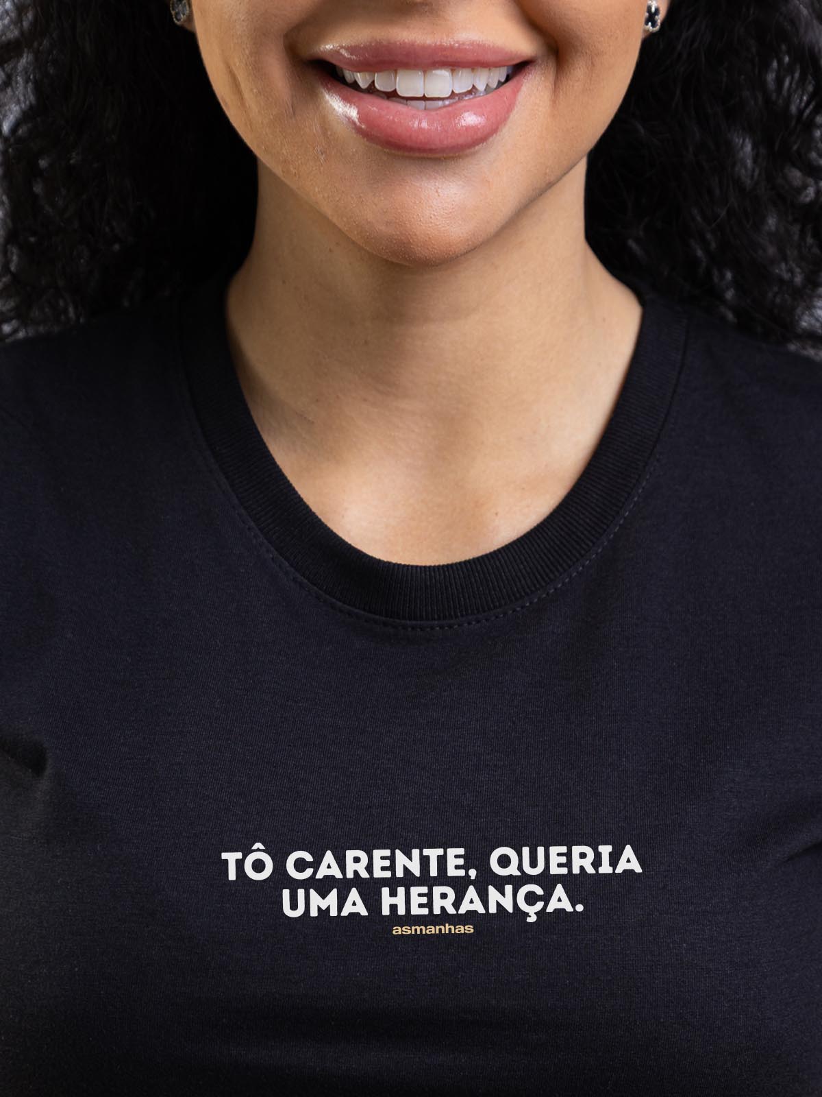 Camiseta Feminina Tô Carente Asmanhas