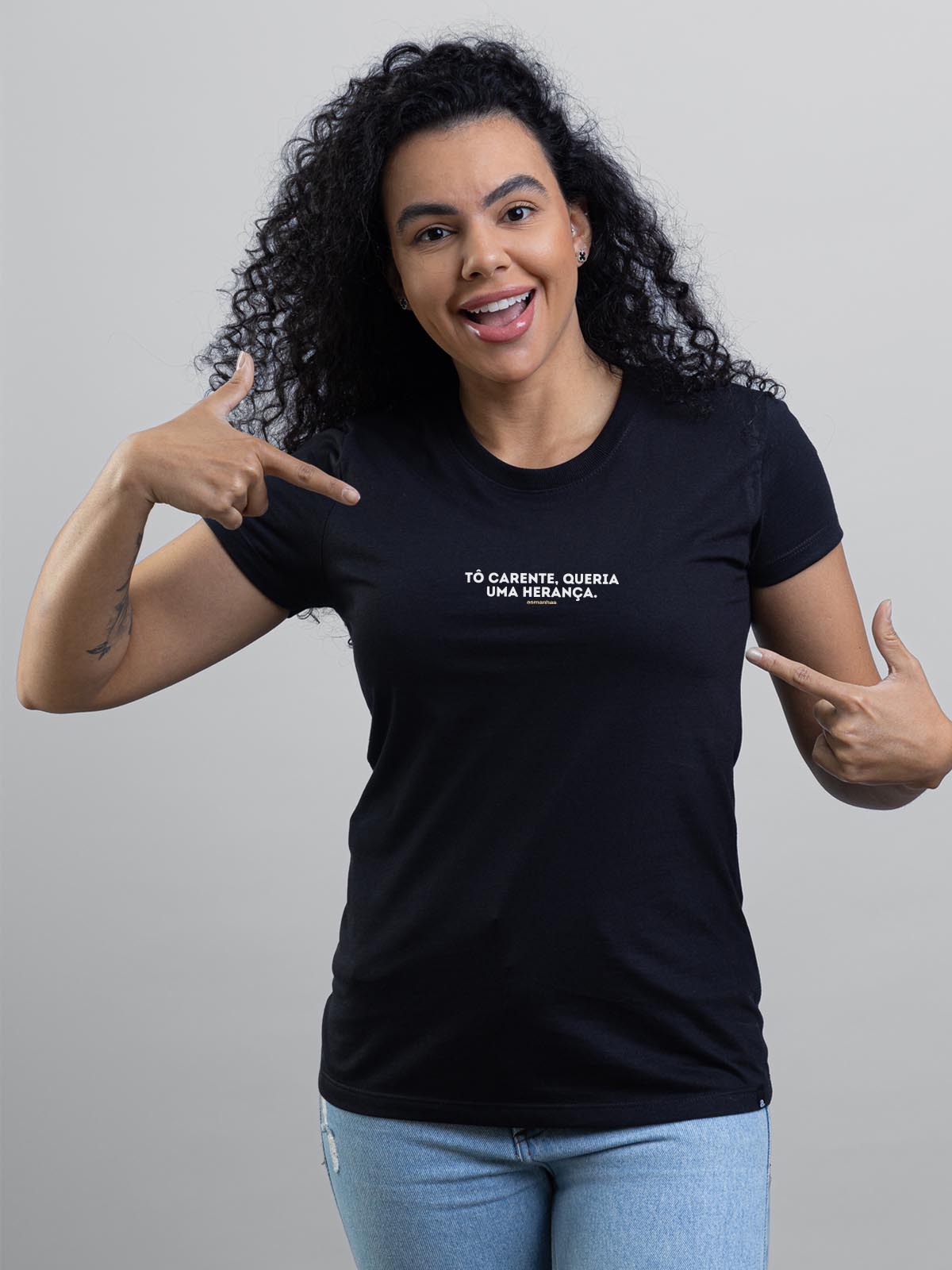 Camiseta Feminina Tô Carente Asmanhas