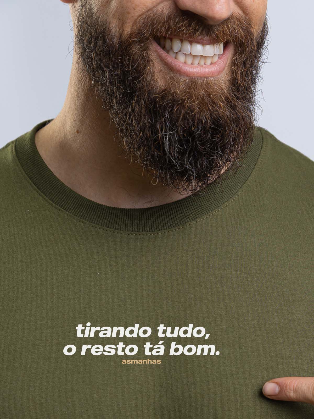 Camiseta Tirando Tudo Asmanhas