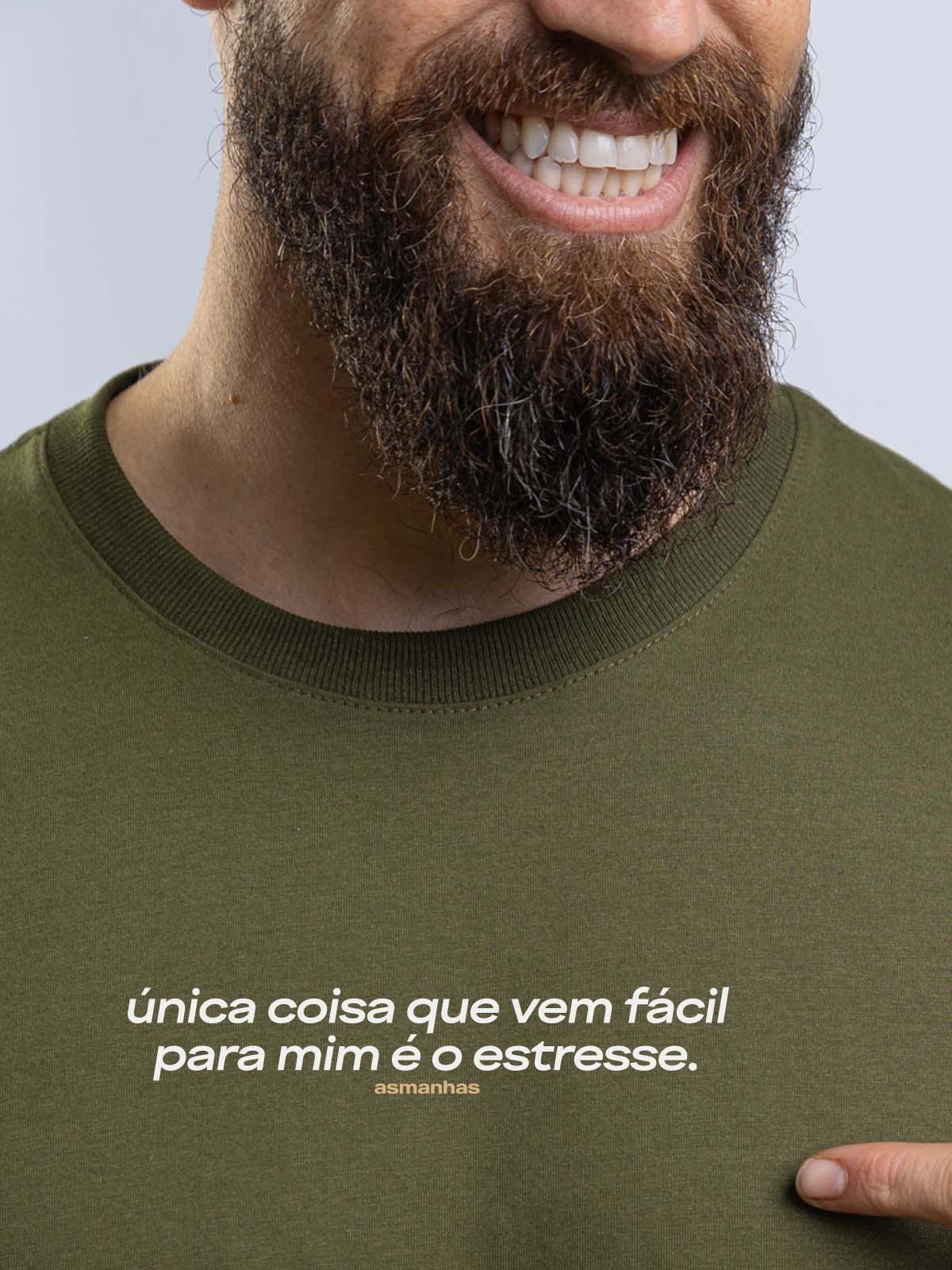 Camiseta Vem Fácil Pra Mim Asmanhas