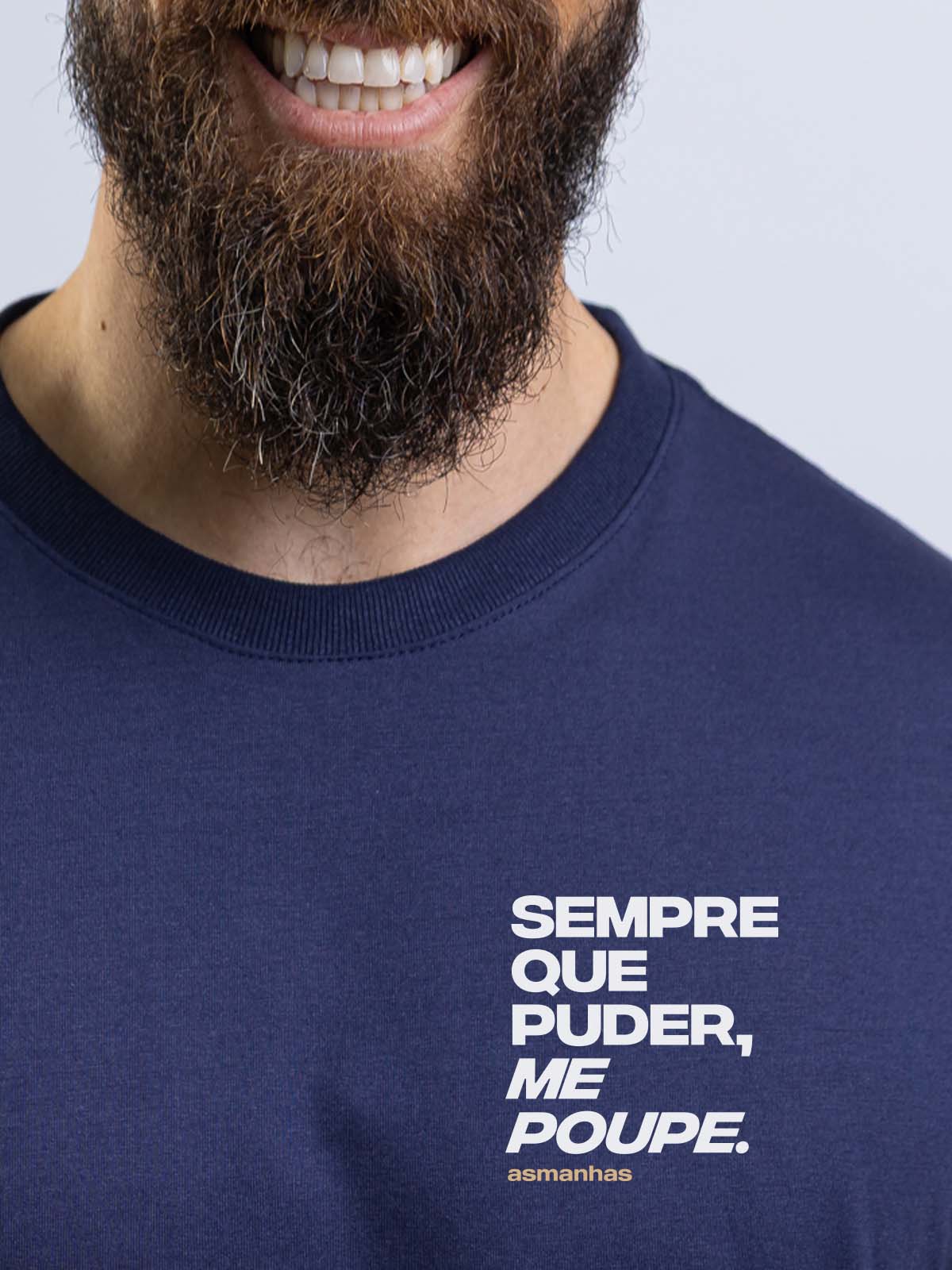 Camiseta Me Poupe Asmanhas