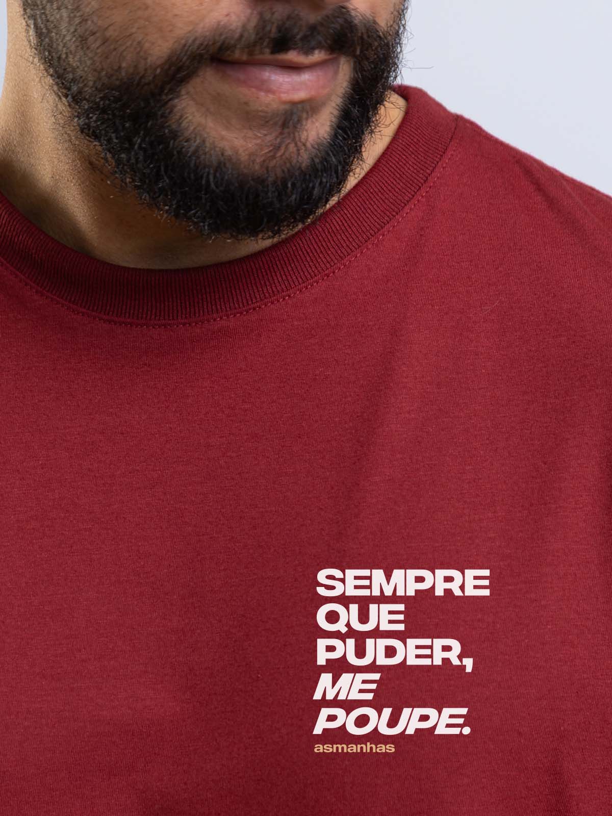 Camiseta Me Poupe Asmanhas