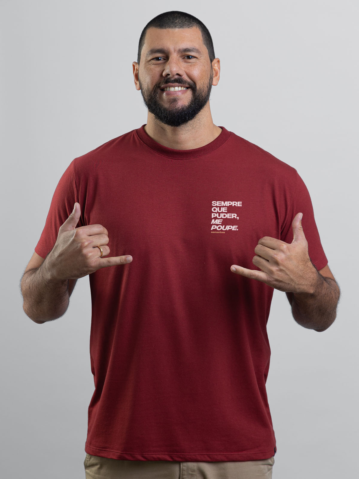 Camiseta Me Poupe Asmanhas