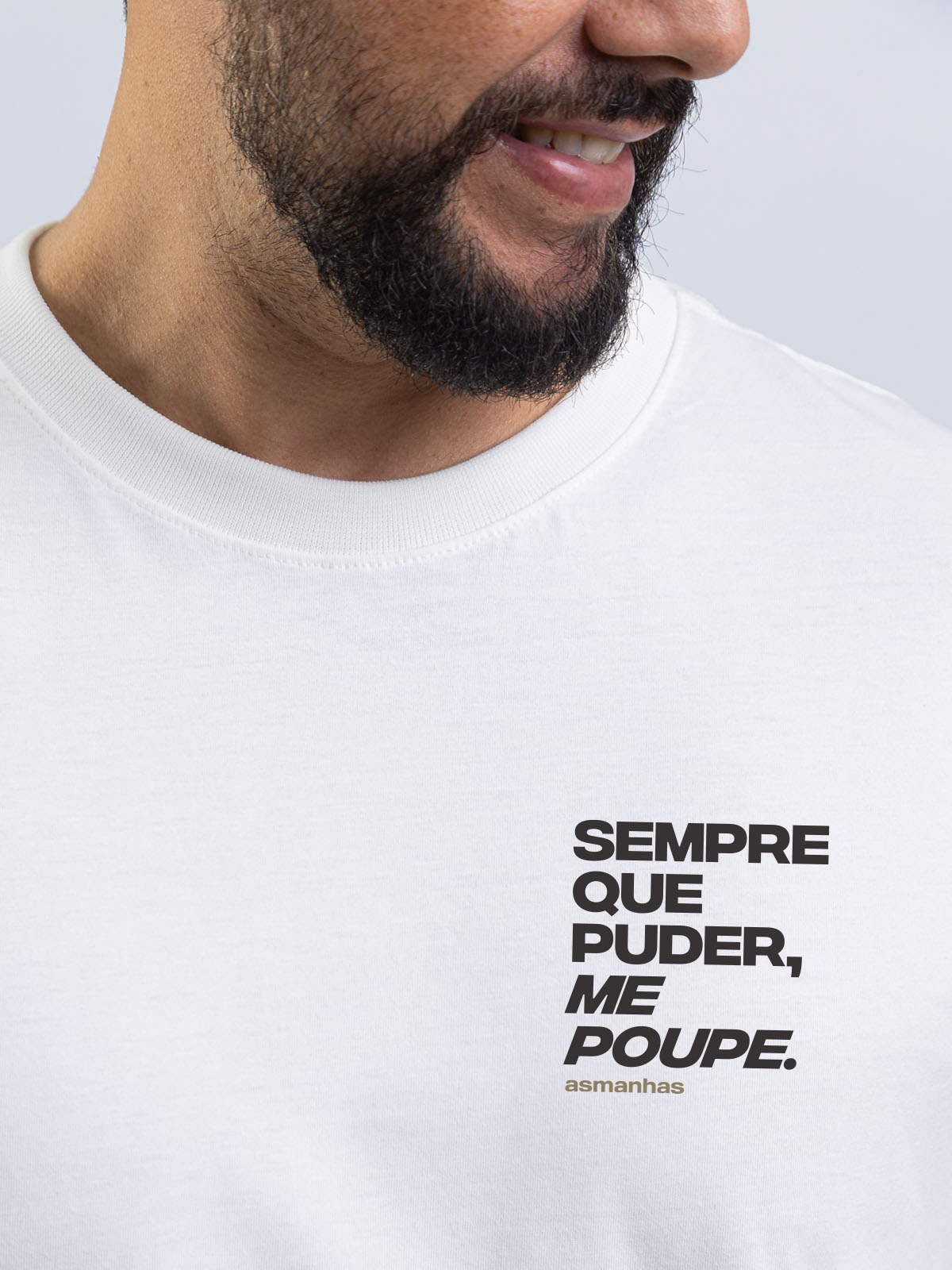 Camiseta Me Poupe Asmanhas
