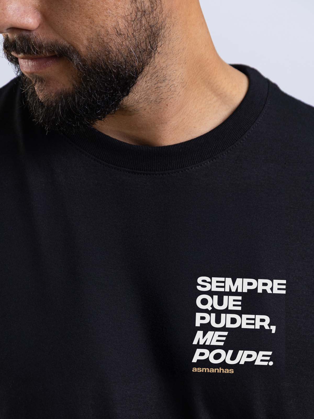 Camiseta Me Poupe Asmanhas