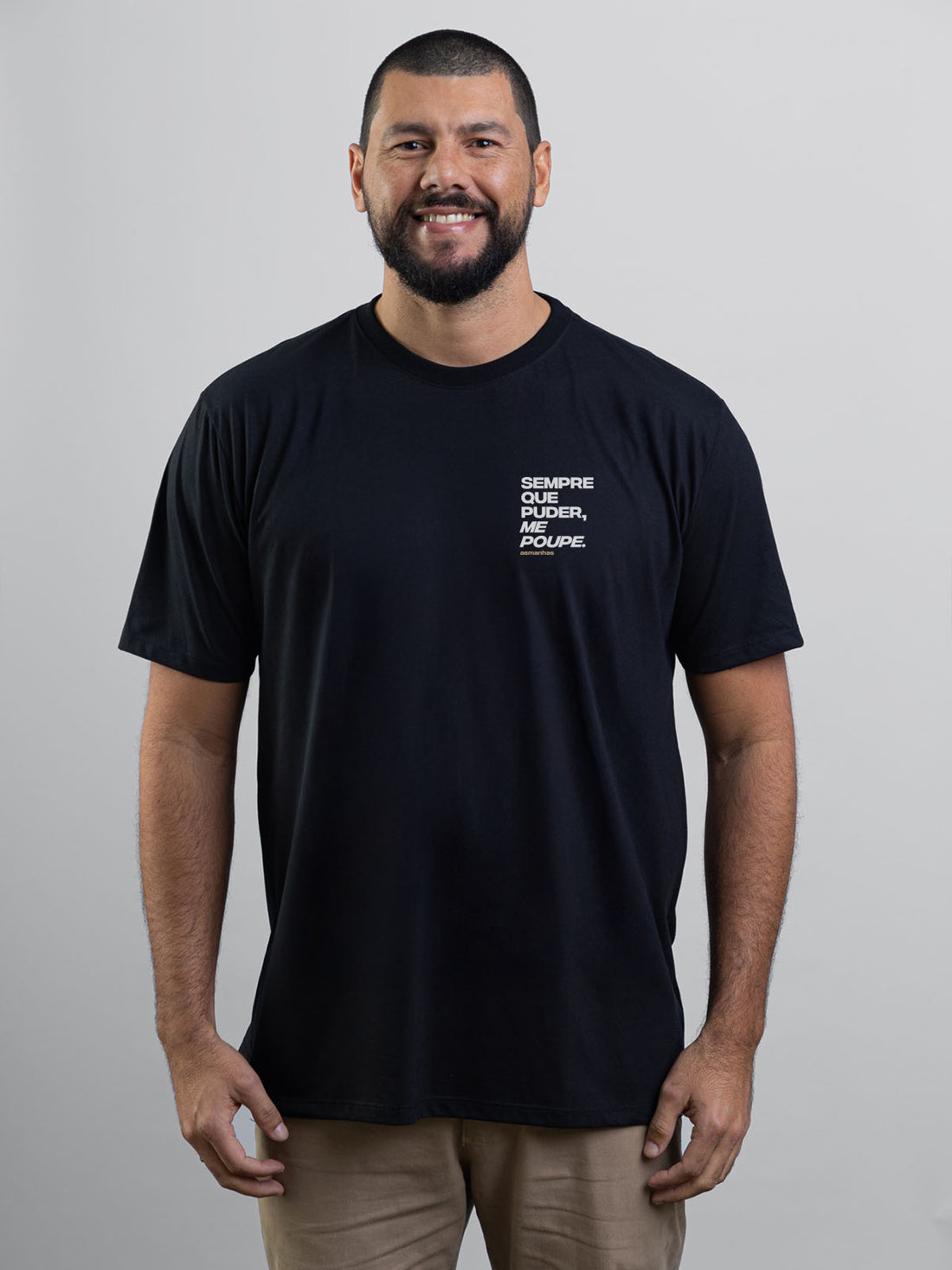 Camiseta Me Poupe Asmanhas